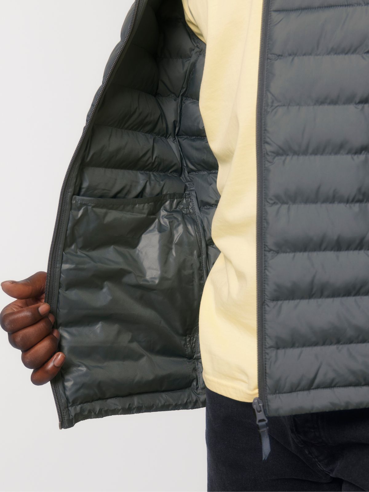 Herren Steppjacke Deep Metal