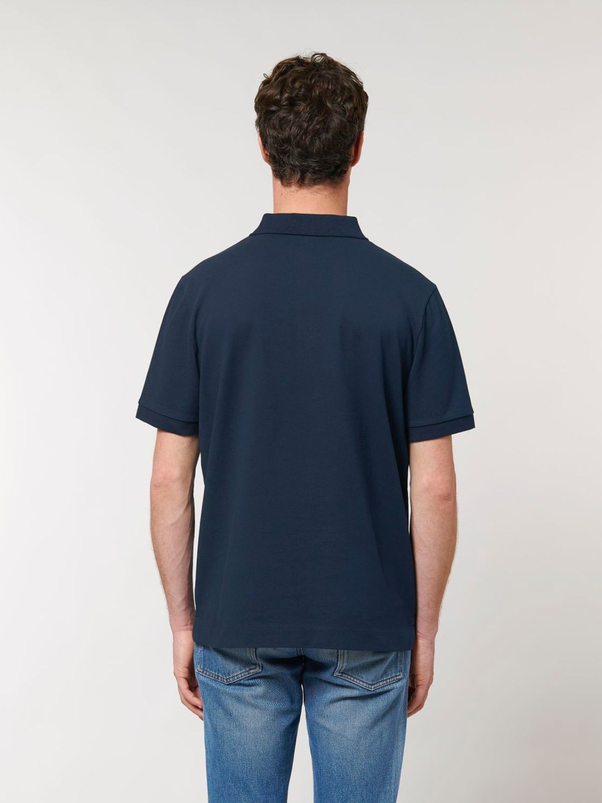 Herren Polo French Navy