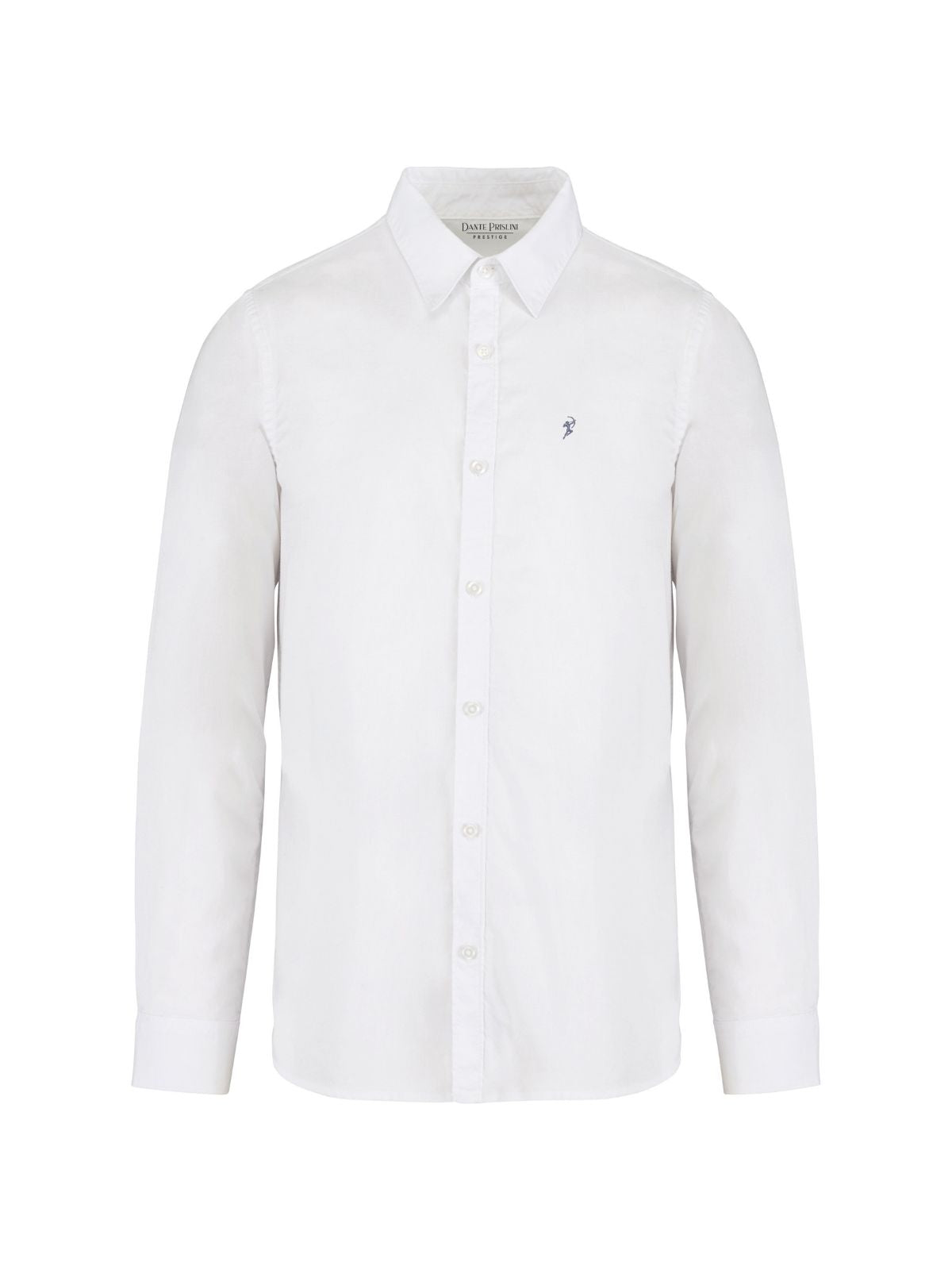 Herren Hemd Washed White