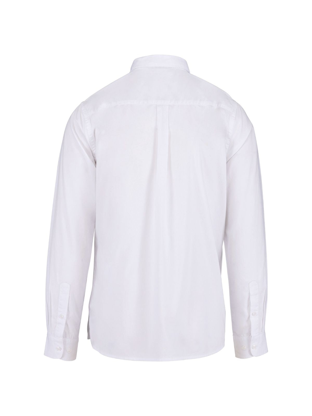 Herren Hemd Washed White