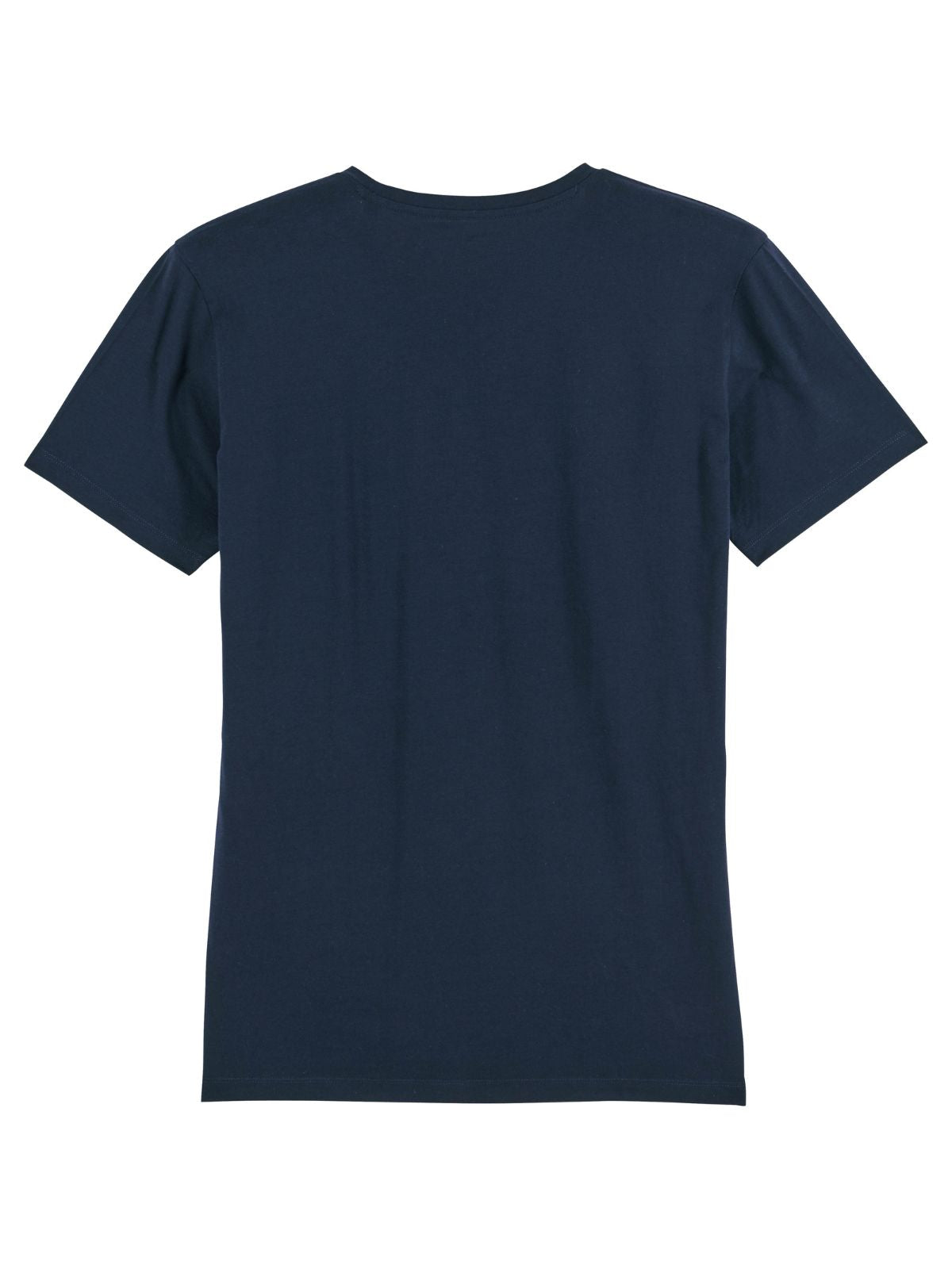 Herren T-Shirt V-Neck French Navy