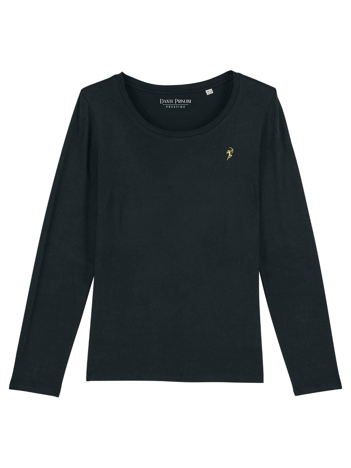 Damen Long Sleeve T-Shirt Black