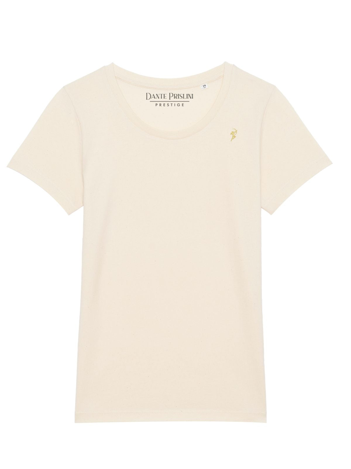 Damen Fitted T-Shirt Natural Raw