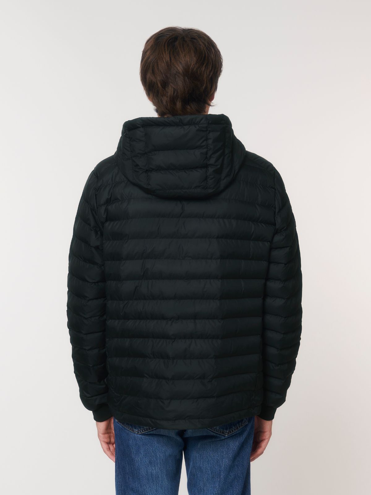 Herren Steppjacke Black