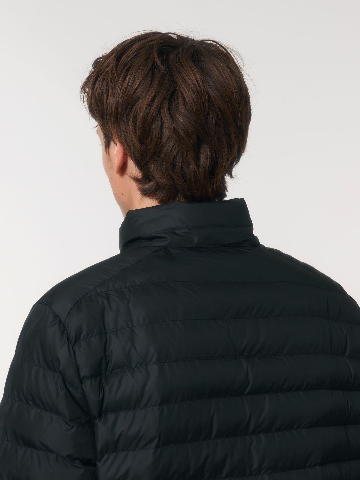 Herren Steppjacke Black