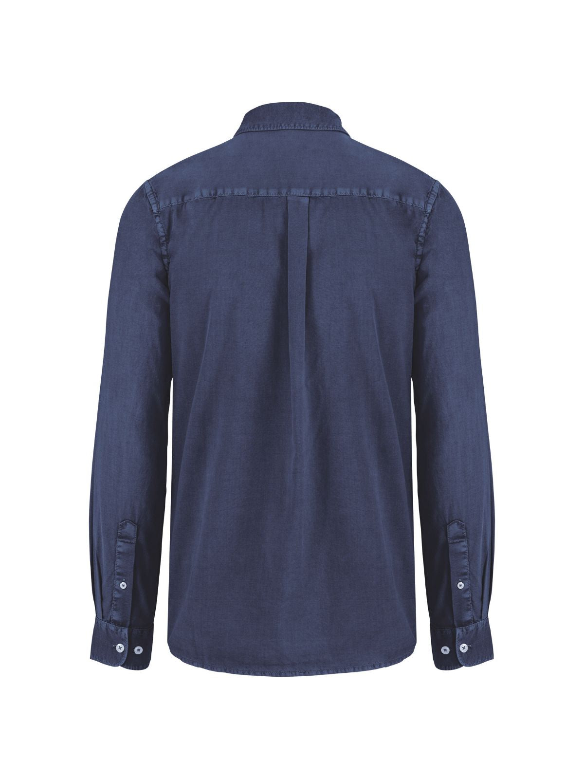 Herren Hemd Washed Navy