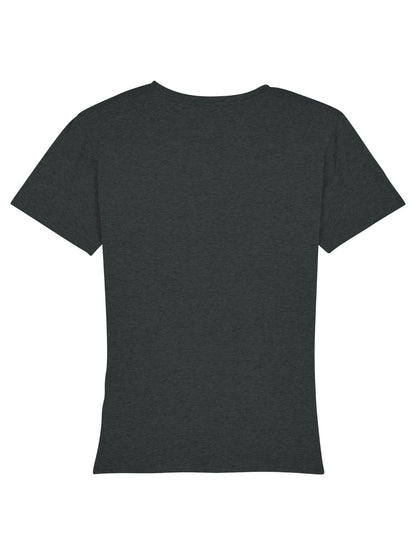 Herren T-Shirt V-Neck Dark Heather Grey