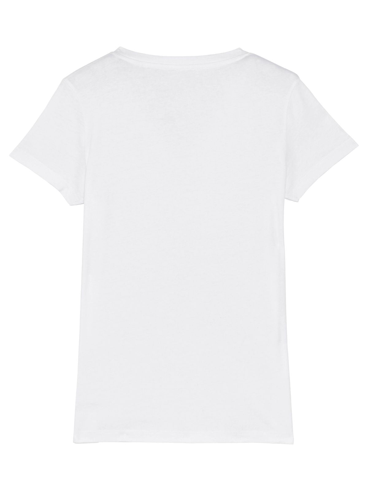 Damen T-Shirt V-Neck White