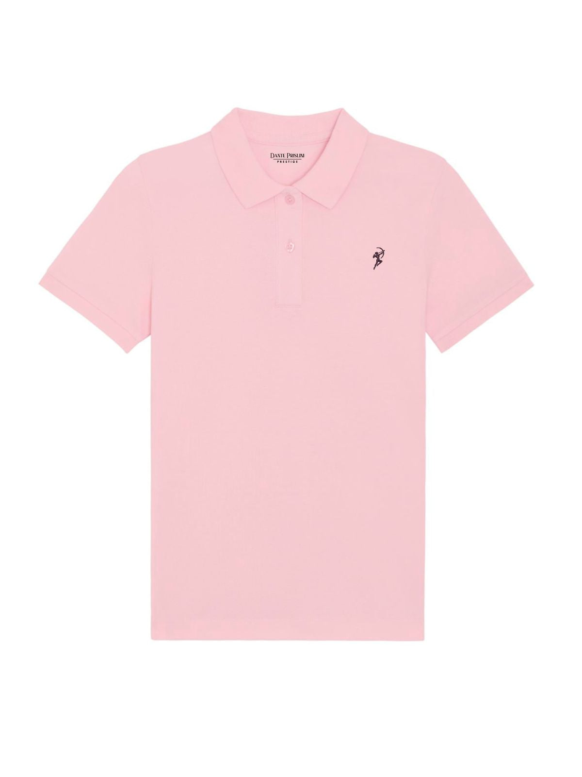 Damen Polo Cotton Pink